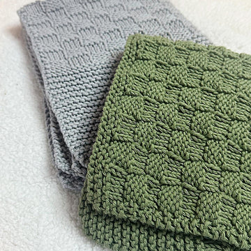Basketweave Tea Towel