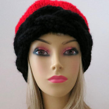 Headband and Hat -- Snow Nymph