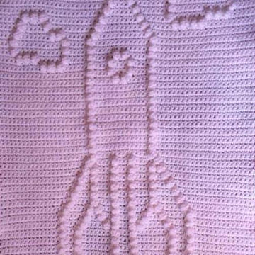 Rocketship Baby Blanket
