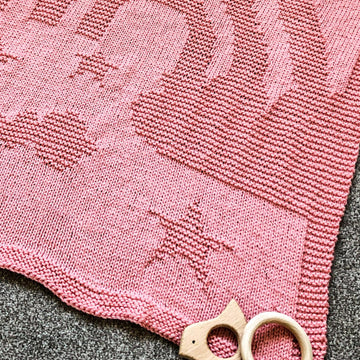Baby Knit Rainbow Star and Clouds
