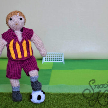 Thursday's Child Collection Dress-Up Doll Clothes Knitting Pattern Snoo's Knits