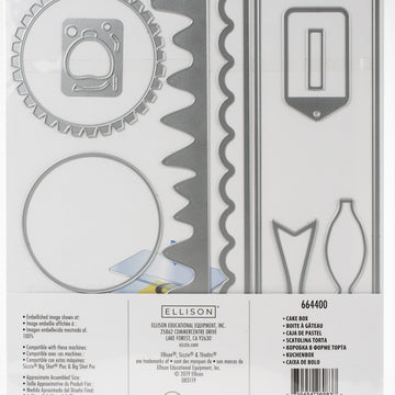 Sizzix Thinlits Plus Dies By Georgie Evans 11/Pkg - Cake Box
