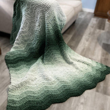 White Spruce Wavy Throw