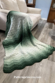 White Spruce Wavy Throw