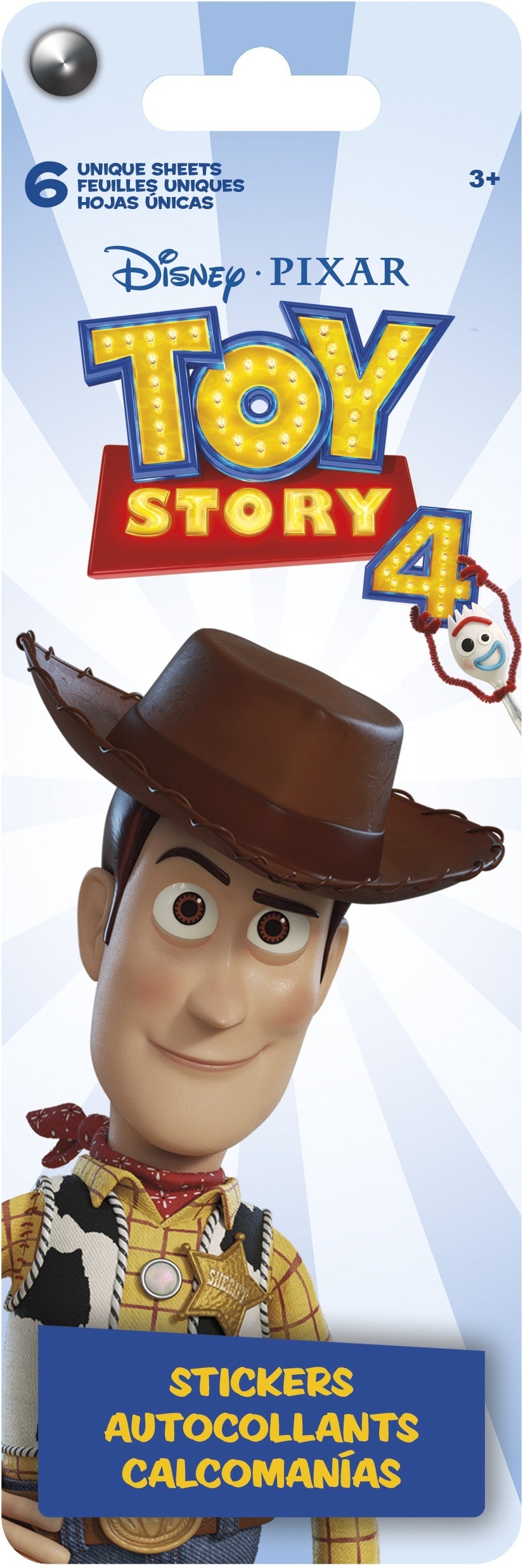 Trends International SandyLion Disney Sticker Flip Pack - Toy Story 4, 6/Sheets