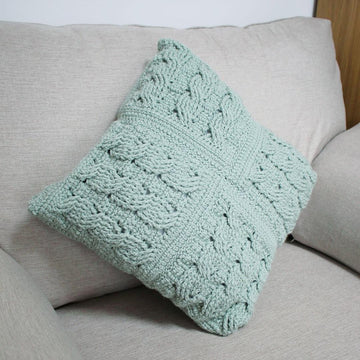 Patchwork Braid Cushion