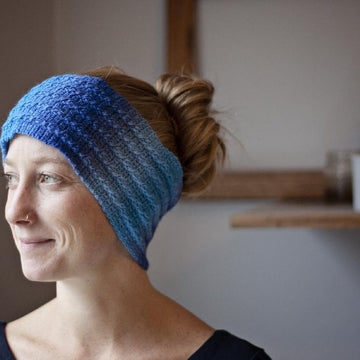 Spry Twist Mitts and Ear Warmer