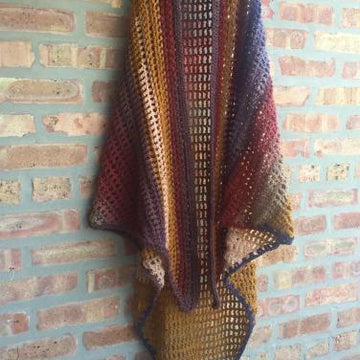 Long Vest Retro Crochet