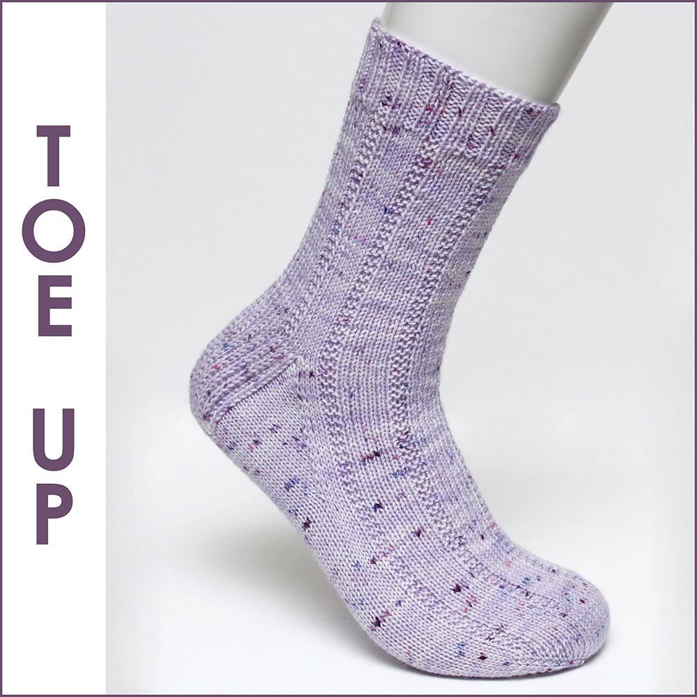 Bonnie Socks - Toe Up
