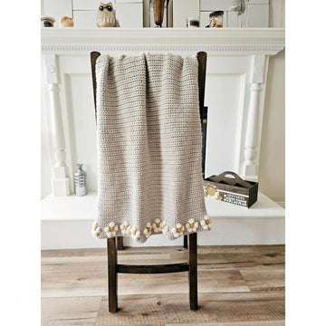 The Daisy Border Throw Blanket