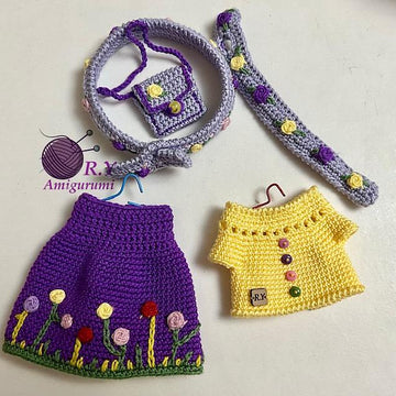 Amigurumi Lala recycle doll