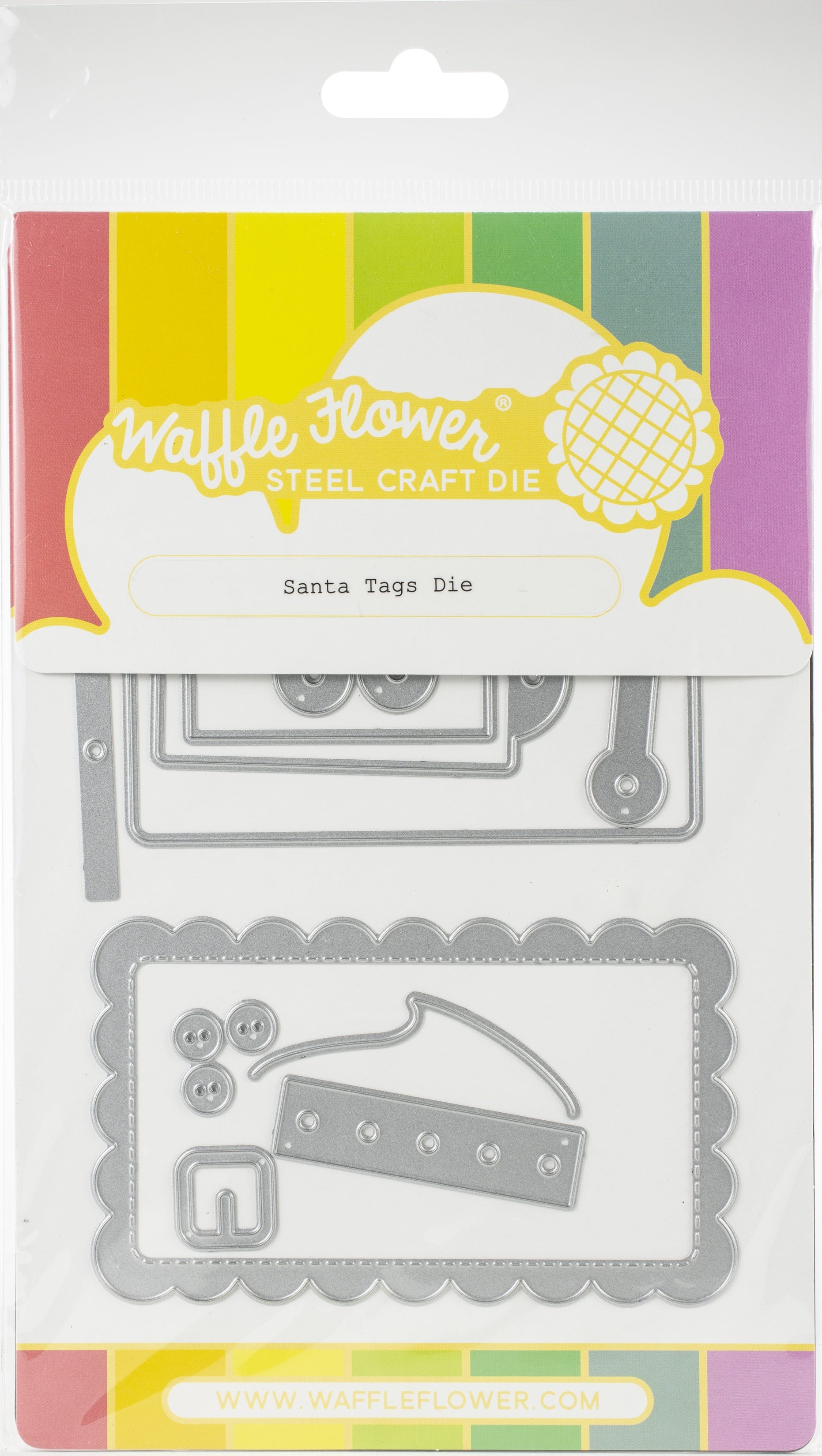 Waffle Flower Crafts Waffle Flower Die - Santa Tags