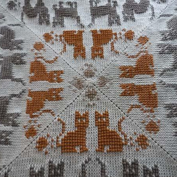 Kitties and Paws Blanket