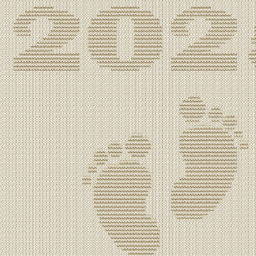 Born in 2025 blanket Knitting Pattern Knit-Purl only