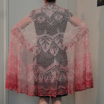 The Rose of Allendale Lace Shawl