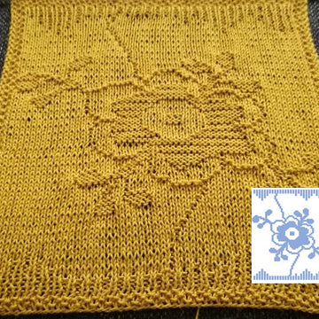 Nr. 574 – Blue flower 65 stitches