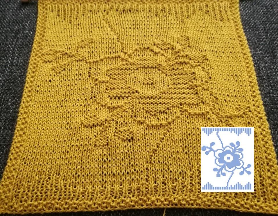 Nr. 574 – Blue flower 65 stitches