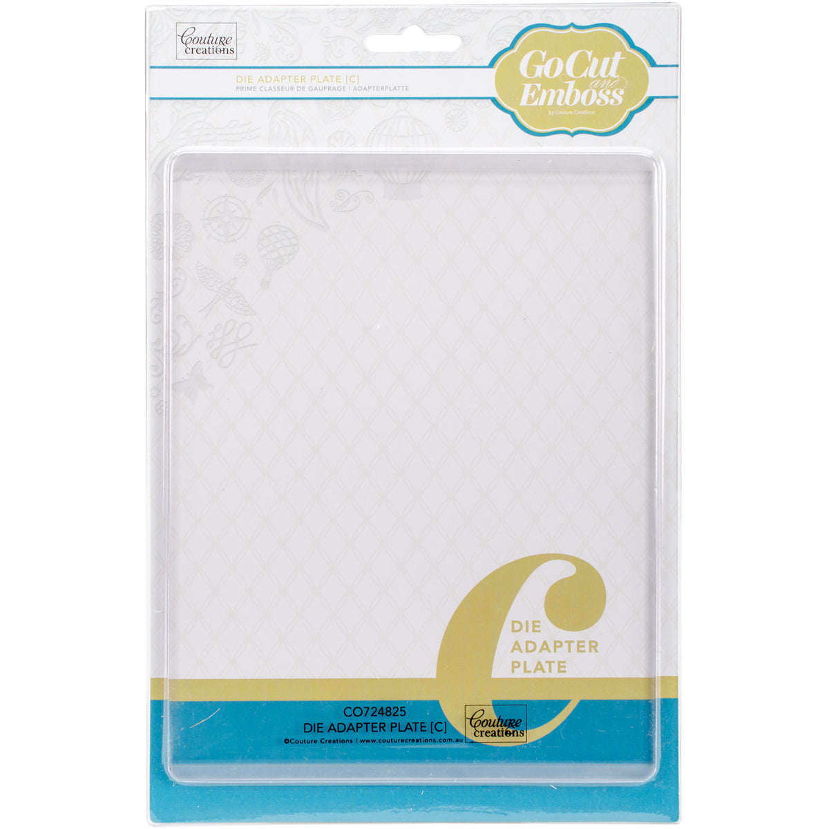 Artdeco Creations Couture Creations GoCut Adapter - Die Plate C, 5.875"X7.75"