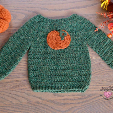 Fall Pumpkin Baby Pullover
