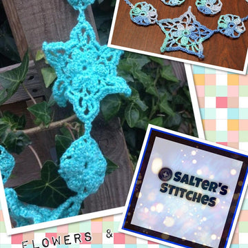 Flowers & Stars Necklace & Earring