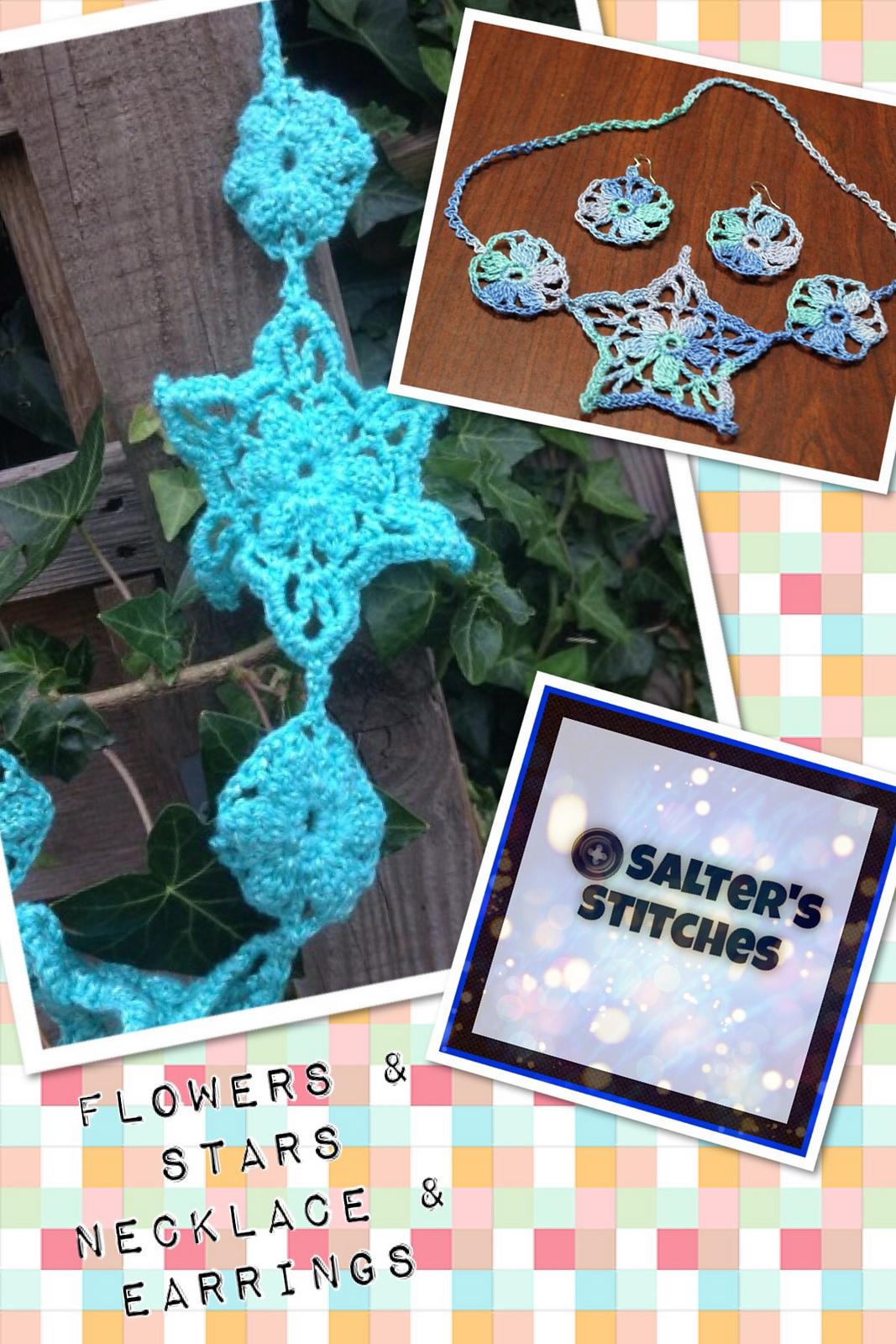 Flowers & Stars Necklace & Earring