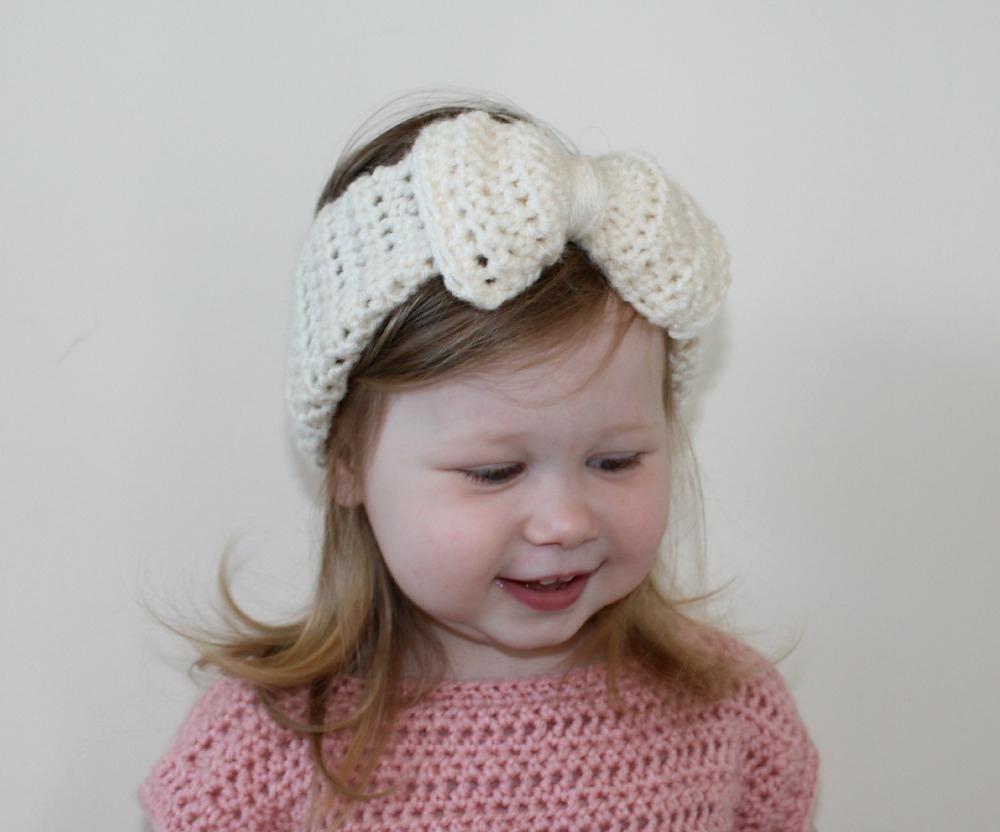 PDF10 Crochet Bow Headband