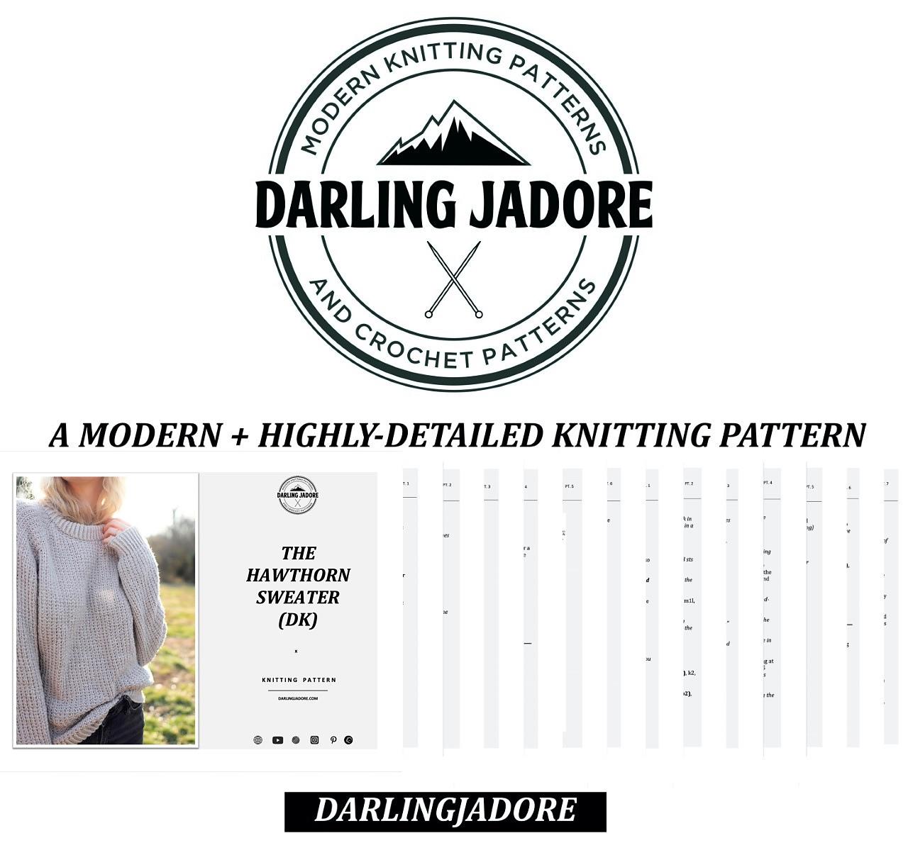 The Hawthorn Sweater DK
