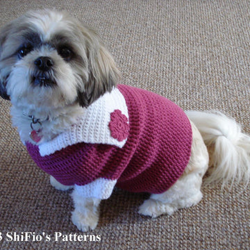 Crochet Pattern dog coats  #247