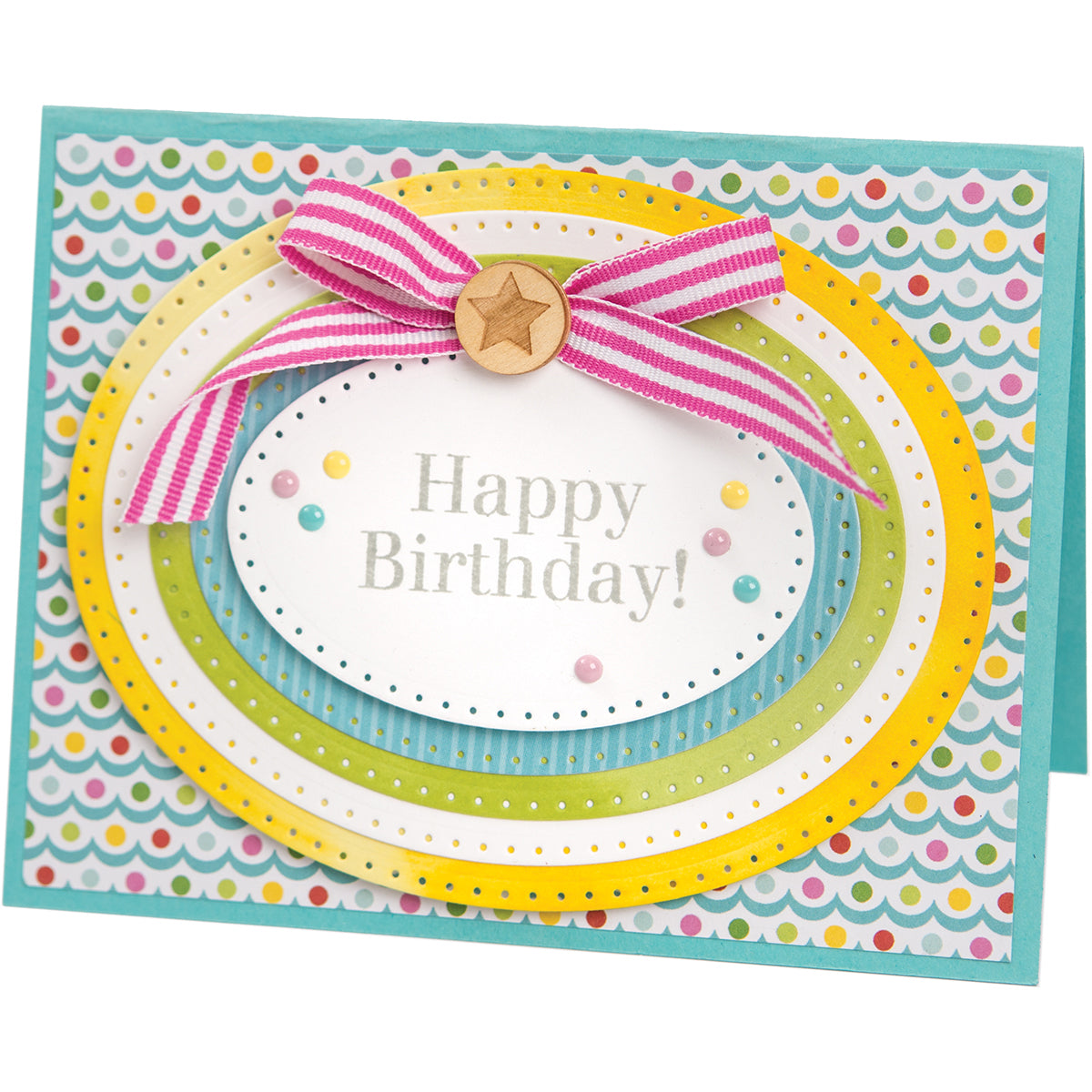 Sizzix Framelits Dies By Stephanie Barnard 8/Pkg - Dotted Ovals