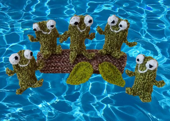 Five Little Speckled Frogs Play Set