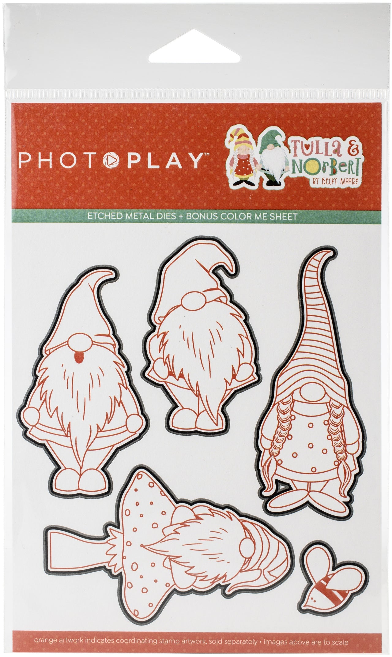 Photoplay Paper PhotoPlay Etched Die - Tulla & Norbert