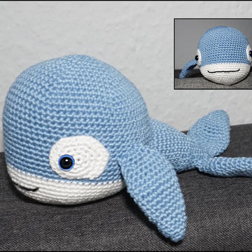 Crochet pattern: whale Moby
