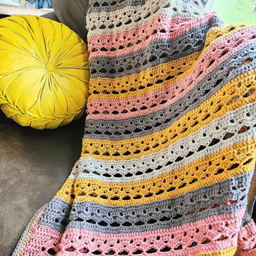 Dusk Blossom Throw