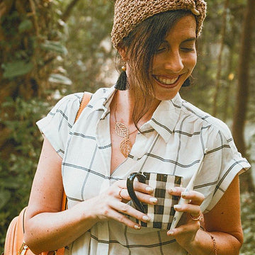 Crochet Honeycomb Earwarmer Headband