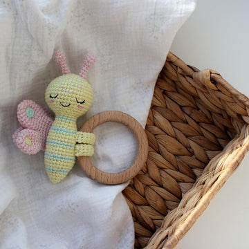 Baby Teether Butterfly and Dragonfly