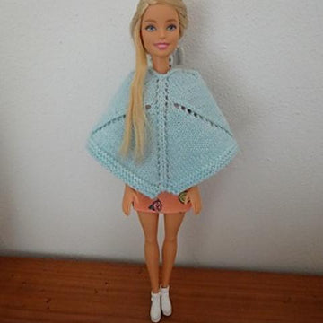 Poncho for Annachiara’s Barbie