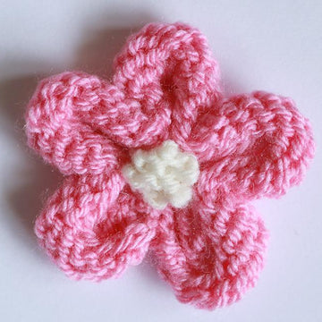 Knitted Flower Tutorial