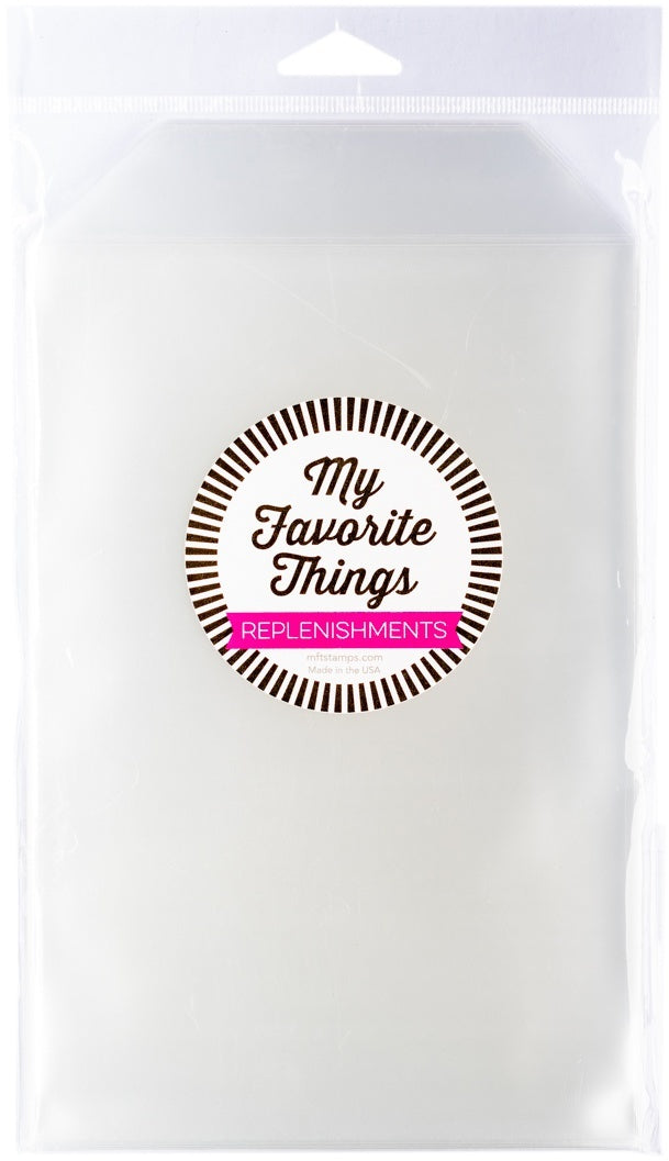 My Favorite Things Clear Storage Pockets 25/Pkg - 5.5"X8.5"