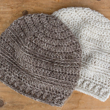 Easy Double Crochet Beanie