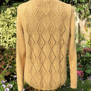 Corrynn, Diamond Patterned Sweater