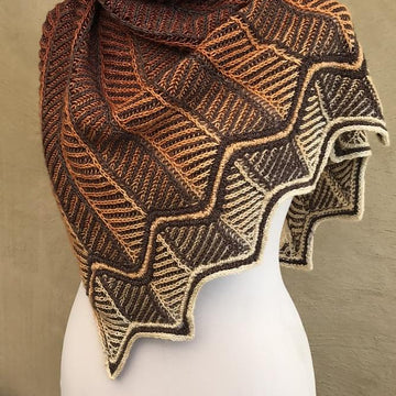 Stratum shawl