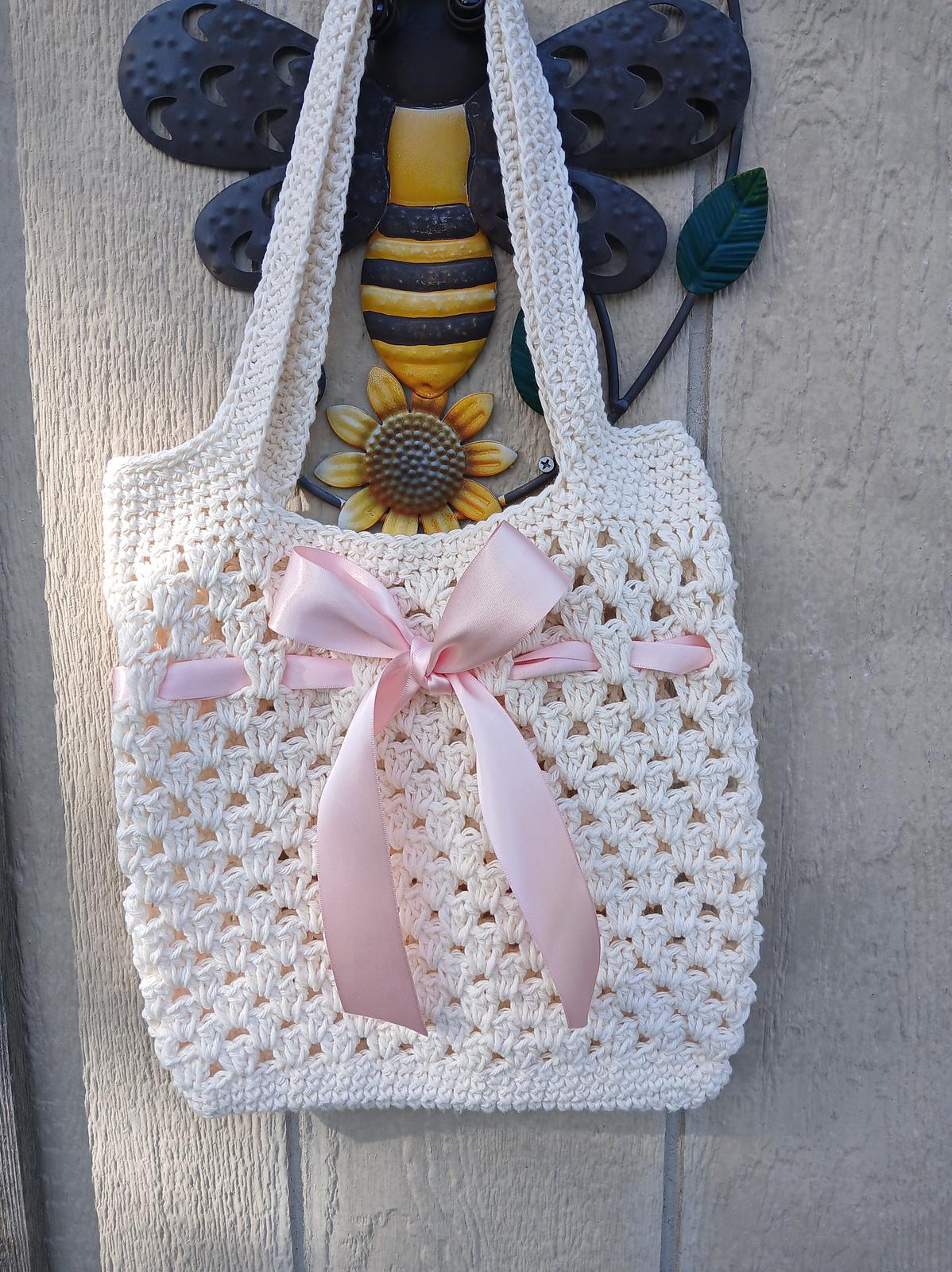 Granny Bow Market Bag