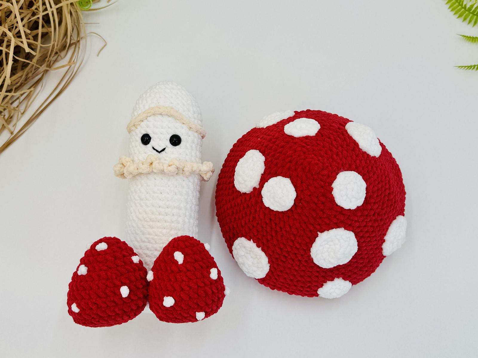 Surprise Mushroom Crochet Amigurumi