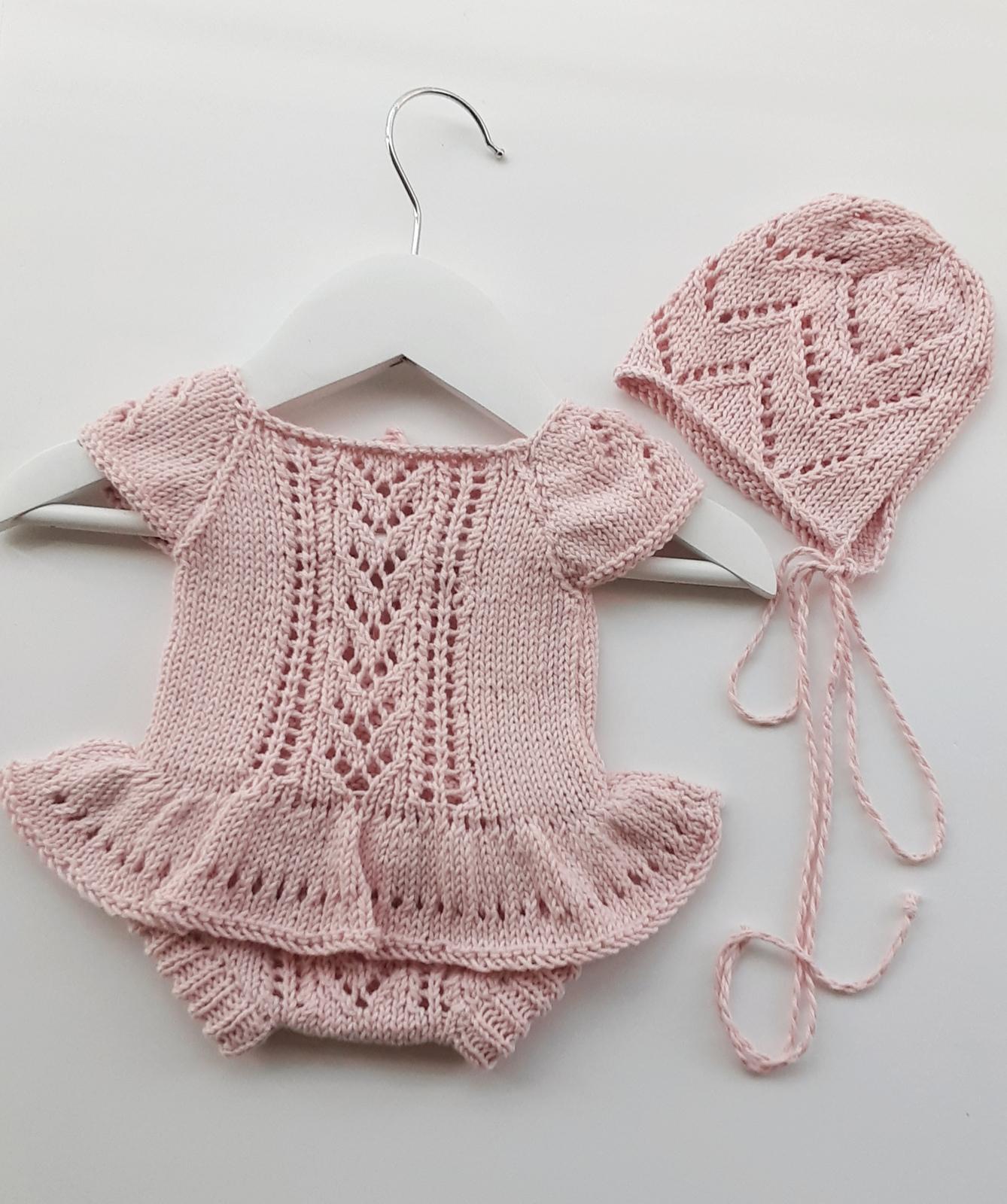 Heidi romper and bonnet