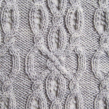 Donnegal Cable Lace Shawl