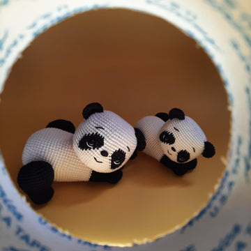 Crochet Panda pattern, Cute crochet pattern, Amigurumi pattern, PDF File