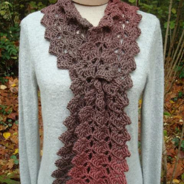 Lacy Keyhole Scarf - PA-330
