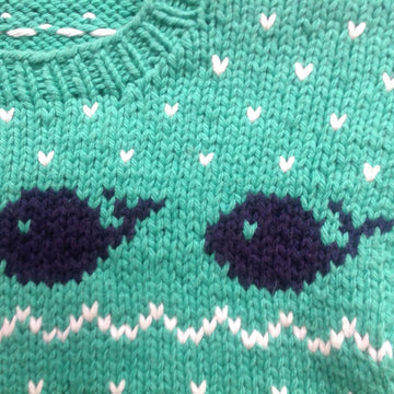 #5 Sailboat & Whale Sweaters- child's sweaters