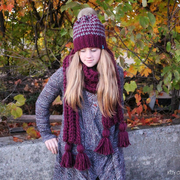 Chunky Patterned Family Toques