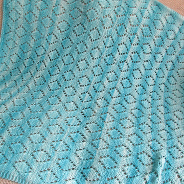 Diamond Lace Throw
